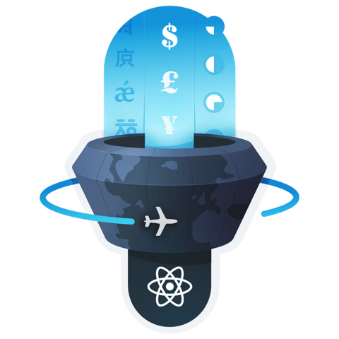 illustration for Add Internationalization (i18n) to a React app using React Intl